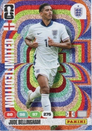 LE-JB Jude Bellingham England Limited Edition Panini FIFA World Cup 2026