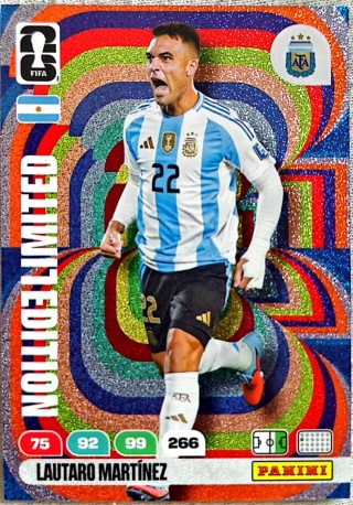 LE-LMA	Lautato Martínez Argentina Limited Edition Panini FIFA World Cup 2026