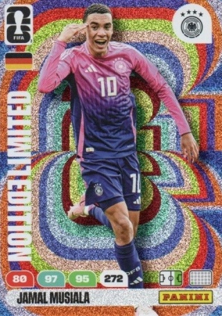 LE-JM Jamal Musiala Germany Limited Edition Panini FIFA World Cup 2026