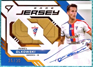 Sportzoo Ekstraklasa 2025/26 Game Jersey Paweł Olkowski 26/30 Górnik Zabrze