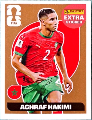 AH Achraf Hakimi Morocco Extra / Base Naklejki FIFA World Cup 2026 Panini