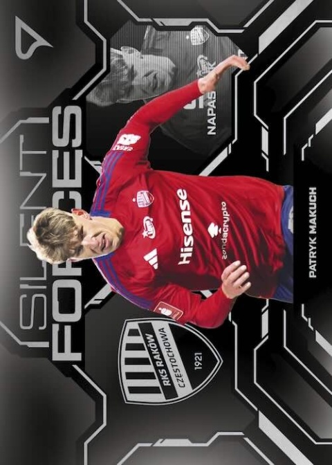 SF-06 Patryk Makuch Raków Częstochowa Silent Forces Sportzoo Ekstraklasa 25/26 seria 2