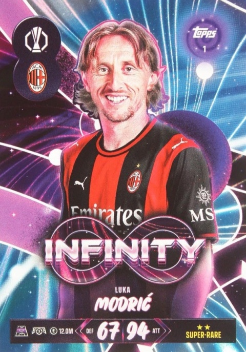 1 Luka Modrić AC Milan Infinity Match Attax 2026/27