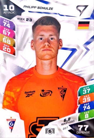 17 Philipp Schulze Górnik Zabrze Sportzoo Duel PKO BP Ekstraklasa 2026/27