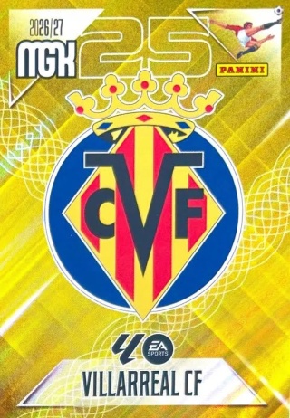 361 Escudo Villarreal CF Base card La Liga Megacrack 2026/27