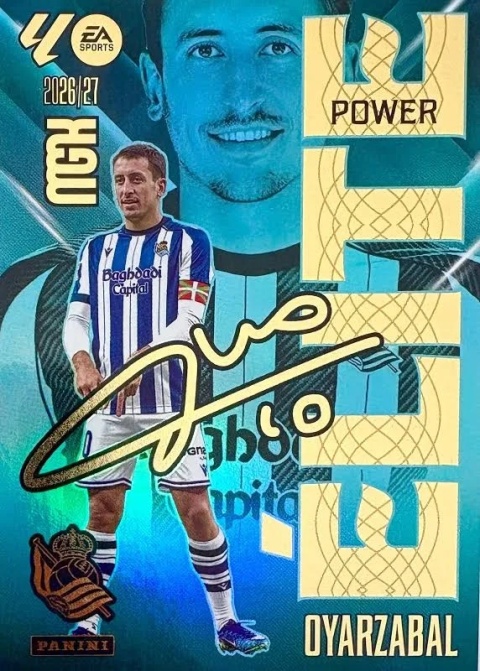 13P Oyarzabal Real Sociedad Élite Power La Liga Megacrack 2026/27