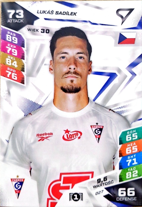 27 Lukas Sadilek Górnik Zabrze Sportzoo Duel PKO BP Ekstraklasa 2026/27