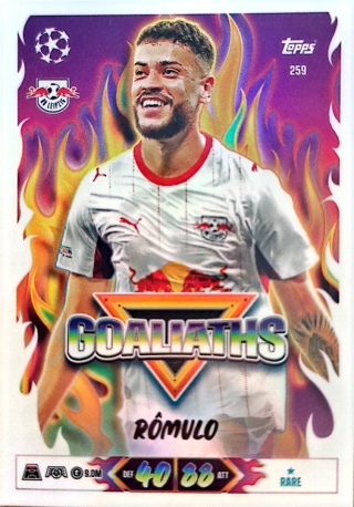 259 Rômulo RB Leipzig Goaliaths Match Attax 2026/27