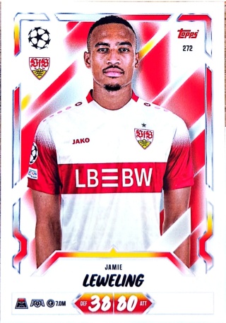 277 Jamie Leweling VfB Stuttgart Goaliaths Match Attax 2026/27