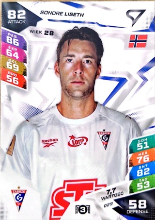 29 Sondre Liseth Górnik Zabrze Sportzoo Duel PKO BP Ekstraklasa 2026/27