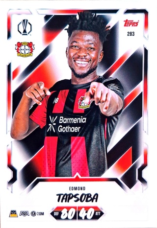 283 Edmond Tapsoba Leverkusen Base Match Attax 2026/27