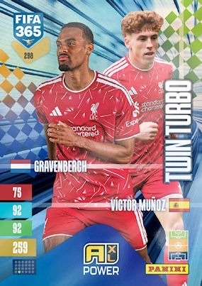 298 Ryan Gravenberch / Víctor Muñoz Liverpool Twin Turbo FIFA 365 2027