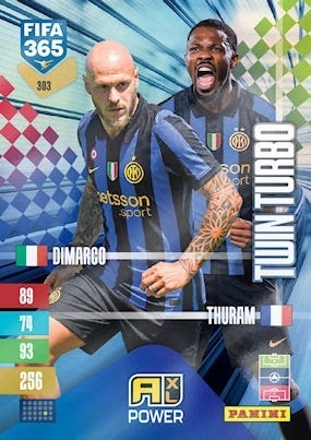 303 Federico Dimarco / Marcus Thuram Inter Twin Turbo FIFA 365 2027