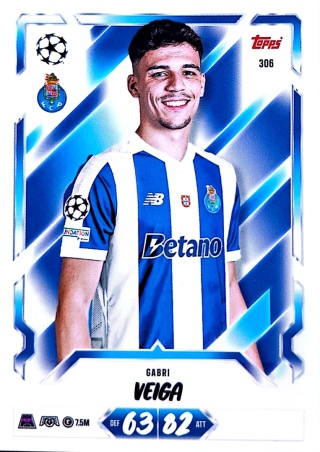 306 Gabri Veiga FC Porto Base Match Attax 2026/27