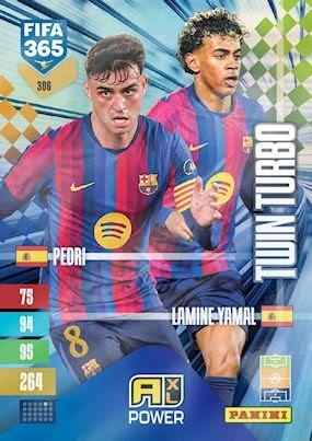 306 Pedri / Lamine Yamal FC Barcelona Twin Turbo FIFA 365 2027