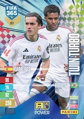 307 Álvaro Carreras / Rodrygo Real Madryt Twin Turbo FIFA 365 2027