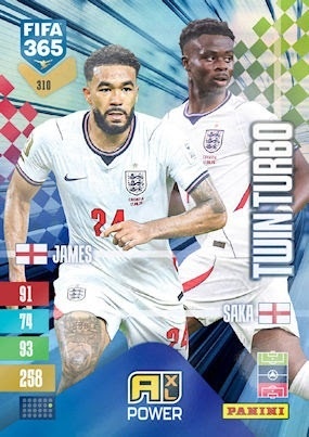 310 Reece James / Bukayo Saka England Twin Turbo FIFA 365 2027
