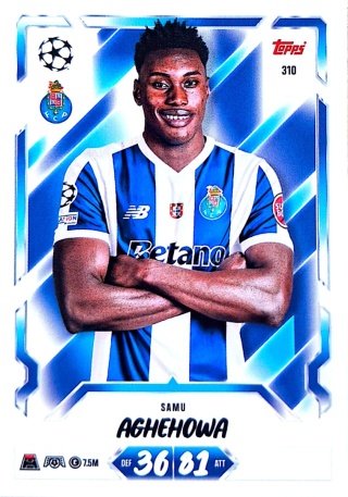 310 Samu Aghehowa FC Porto Base Match Attax 2026/27