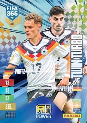 312 Florian Wirtz / Kai Havertz Germany Twin Turbo FIFA 365 2027
