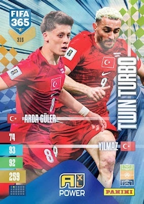 315 Arda Güler / Barış Alper Yılmaz Turkiye Twin Turbo FIFA 365 2027