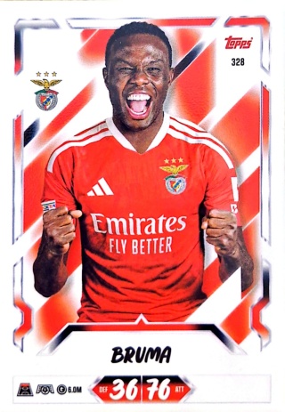 328 Bruma SL Benfica Base Match Attax 2026/27