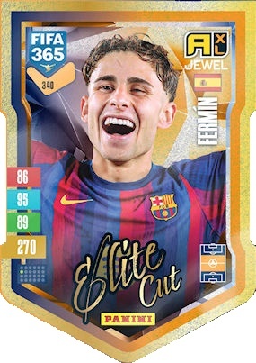 340 Fermín López FC Barcelona Elite Cut FIFA 365 2027