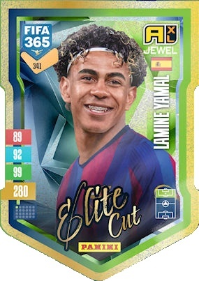 341 Lamine Yamal FC Barcelona Elite Cut FIFA 365 2027