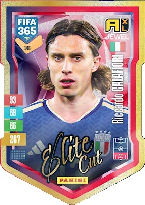 346 Riccardo Calafiori Italy Elite Cut FIFA 365 2027