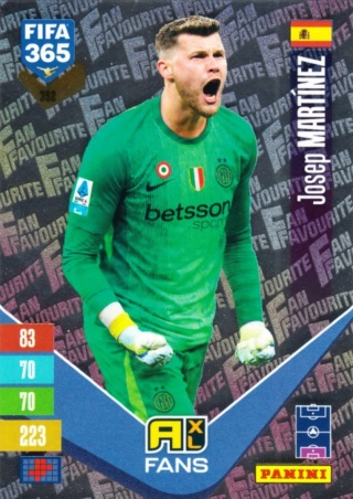 352 Josep Martínez Inter Fan Favourite FIFA 365 2027
