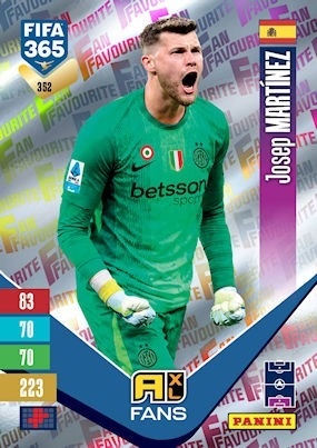 352 Josep Martínez Inter Fan Favourite FIFA 365 2027