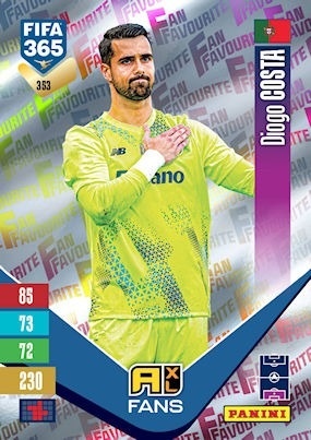 353 Diogo Costa FC Porto Fan Favourite FIFA 365 2027