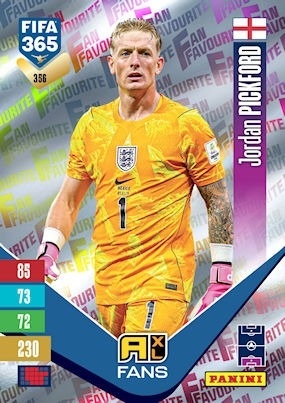 356 Jordan Pickford England Fan Favourite FIFA 365 2027