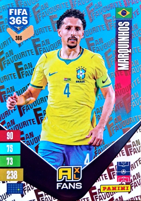 366-bu Marquinhos Brazil Fan Favourite Blue FIFA 365 2027