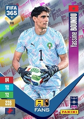 358 Yassine Bounou Morocco Fan Favourite FIFA 365 2027