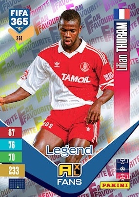 361 Lilian Thuram AS Monaco Fan Favourite FIFA 365 2027