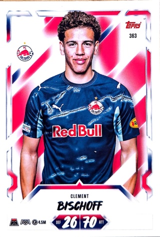 363 Clement Bischoff FC Salzburg Base Match Attax 2026/27
