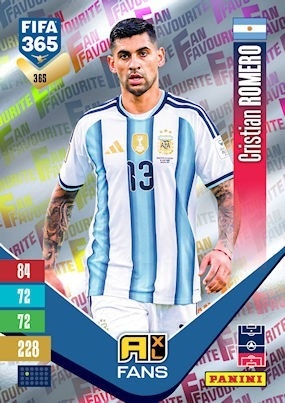 365 Cristian Romero Argentina Fan Favourite FIFA 365 2027