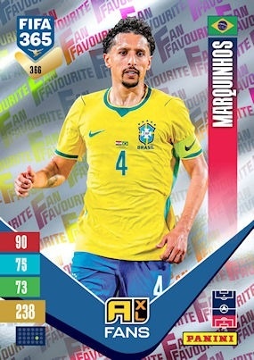 366 Marquinhos Brazil Fan Favourite FIFA 365 2027