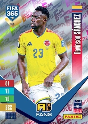 368 Davinson Sánchez Colombia Fan Favourite FIFA 365 2027