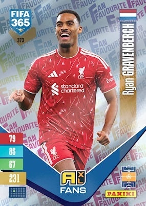 373 Ryan Gravenberch Liverpool Fan Favourite FIFA 365 2027