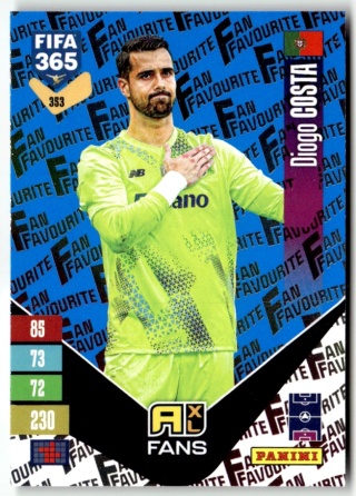 353-bu Diogo Costa FC Porto Fan Favourite Blue FIFA 365 2027