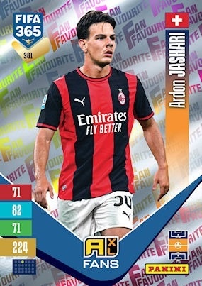 381 Ardon Jashari AC Milan Fan Favourite FIFA 365 2027