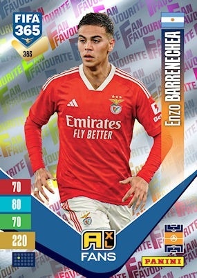 385 Enzo Barrenechea SL Benfica Fan Favourite FIFA 365 2027