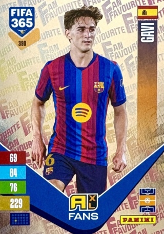 390 Gavi FC Barcelona Fan Favourite FIFA 365 2027