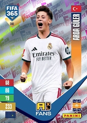 391 Arda Güler Real Madryt Fan Favourite FIFA 365 2027