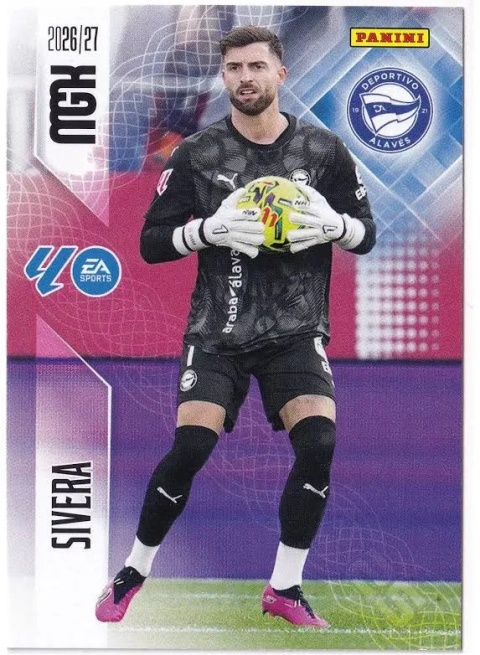 20 Sivera Deportivo Alaves Base card La Liga Megacrack 2026/27
