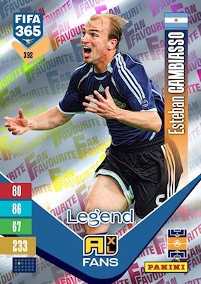 392 Esteban Cambiasso Argentina Fan Favourite FIFA 365 2027