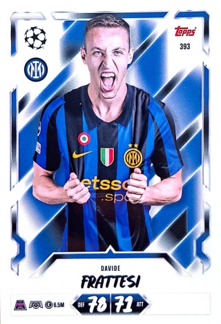 393 Davide Frattesi Inter Base Match Attax 2026/27