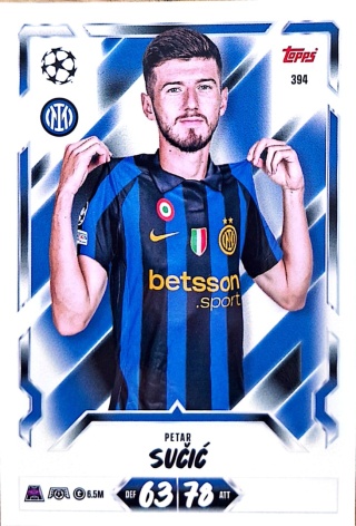 394 Petar Sučić Inter Base Match Attax 2026/27