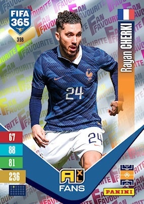 398 Rayan Cherki France Fan Favourite FIFA 365 2027